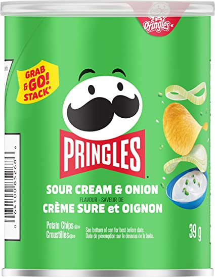 Pringles Mini Crème sûre / Oignon 39g