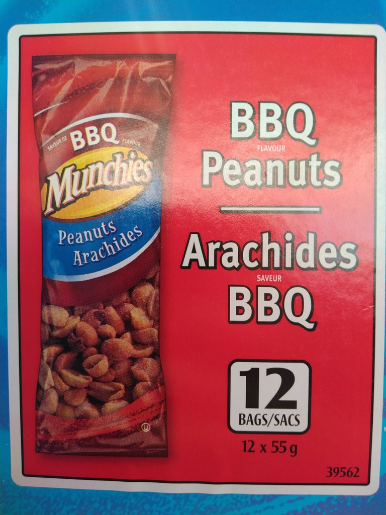 Munchies Arachide BBQ 55g 39562