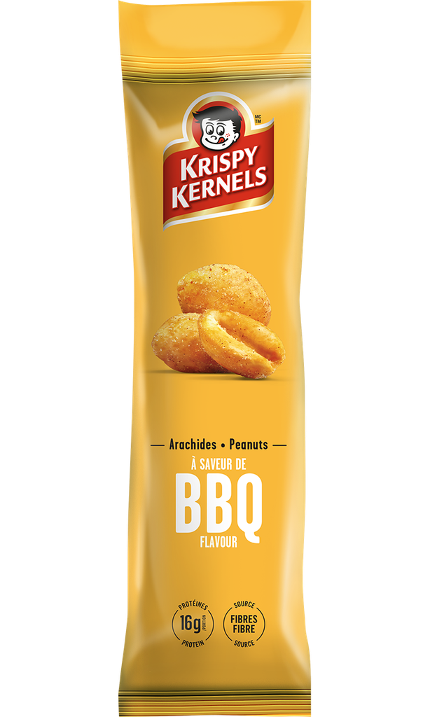 Krispy Kernels Arachide Bbq Tube 70G
