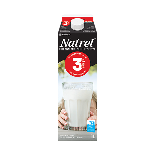 Lait 3.25% 1 L Natrel F. Filtre