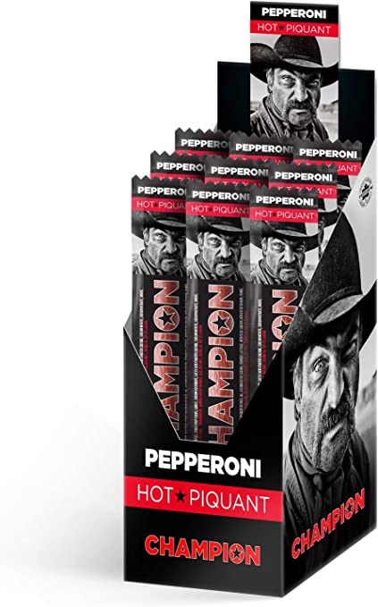 Champion Batonnets Pepperoni Piquant 25g