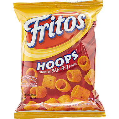 Chips Fritos Hoops BBQ 57g