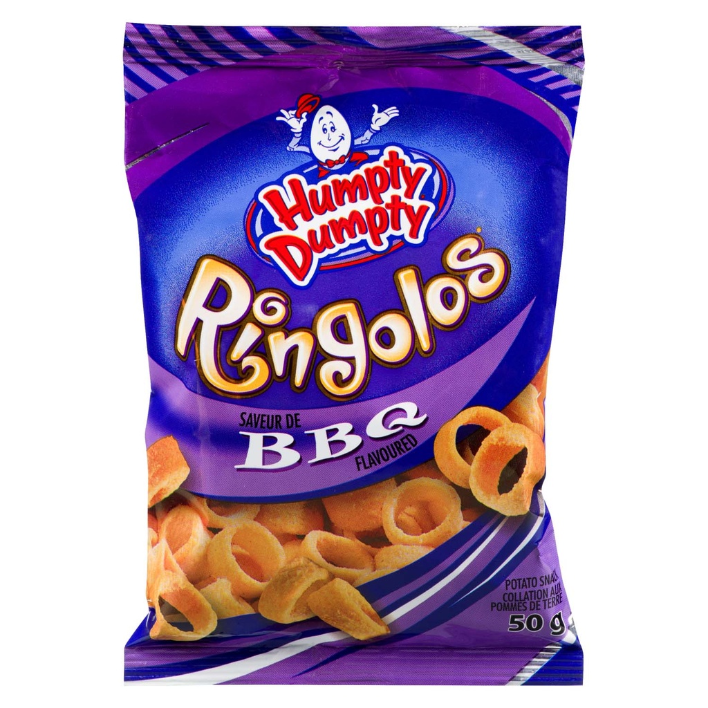 Chips Humpty Dumpty Ringolos BBQ 50g