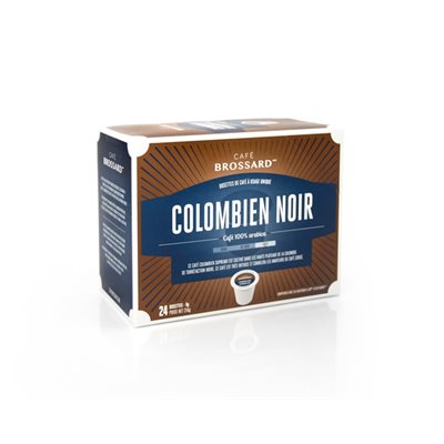 Dosettes 2.0 Brossard Colombien Noir 24 Un