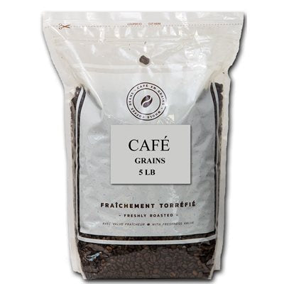 Espresso Noir Décaféiné 5 Lb