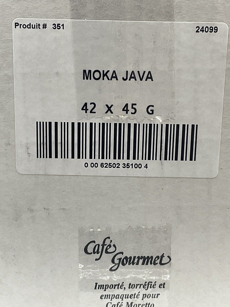 Café Moka Java Gourmet 42X45g