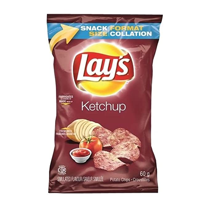 Big Chips Lays Ketchup 60Gr