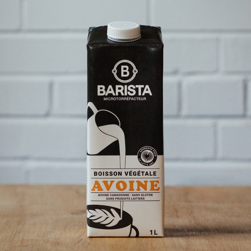 Boisson d'avoine BARISTA 1 litre