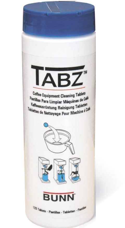 Bunn Tabz Tablettes Nettoyage 120 x 4g