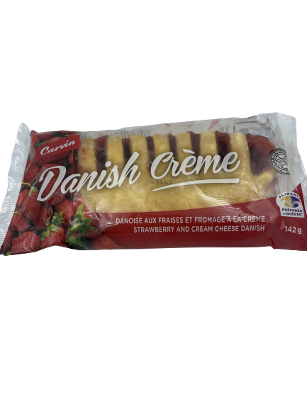 Danish Carvin Crème Fraises 142g