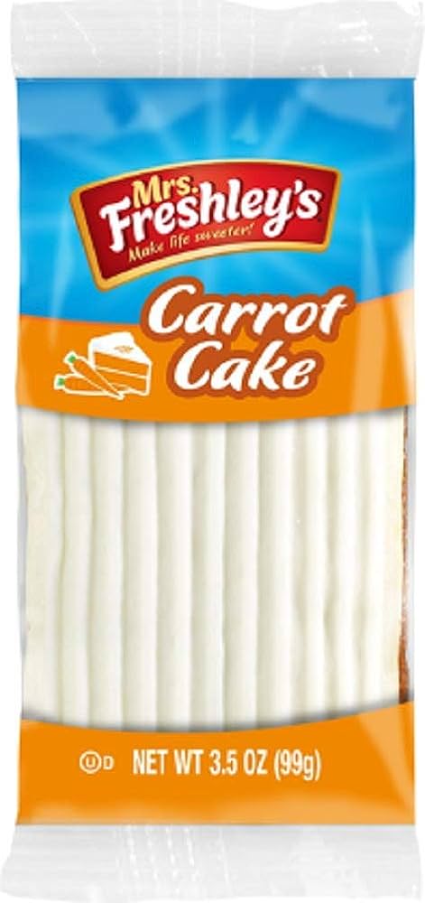 Gâteau aux carottes Mrs.Freshley 113g