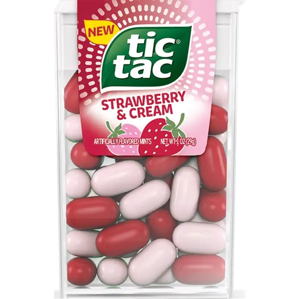 Tic Tac fraise et creme 29 gr