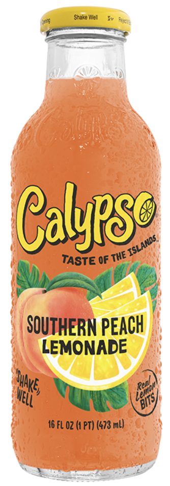 Calypso peach lemonade juice 473ml
