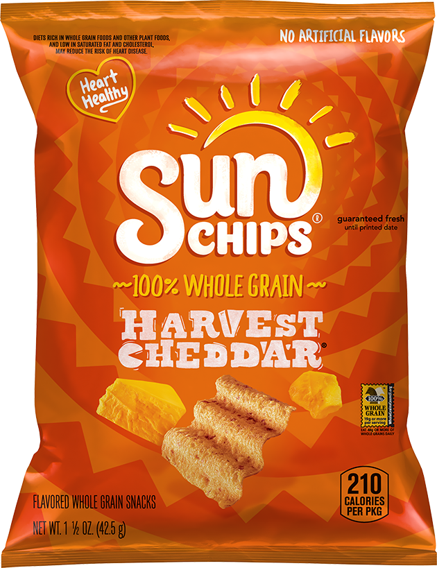 Chips Sun Chips Cheddar de campagne 60g
