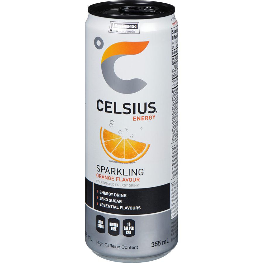 Celsius orange 355 ml