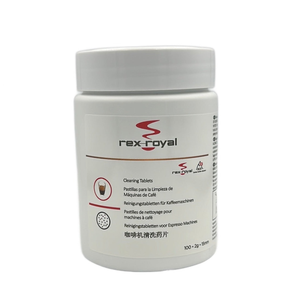 Rex-Royal - Pastilles de nettoyage pour machines espresso 2g (1x100 pcs)