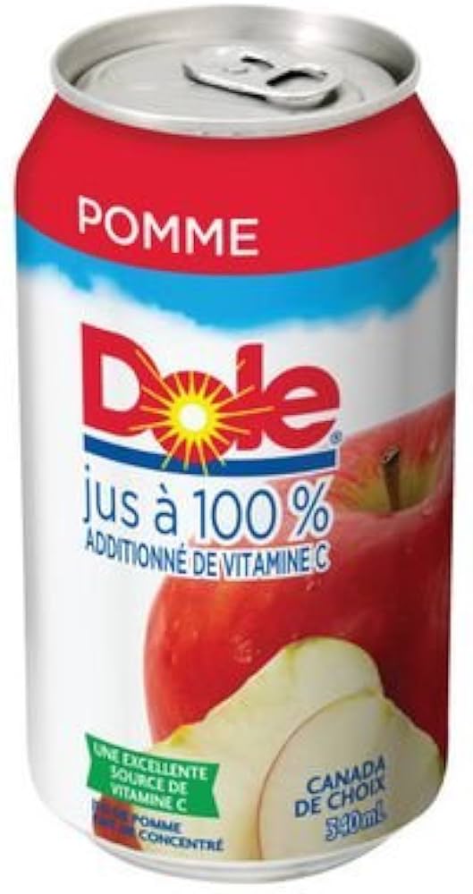 Dole Pommes Can 340 Ml