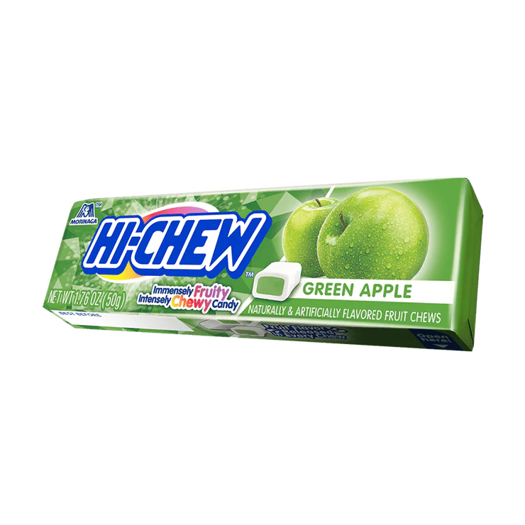 Bonbons Hi-Chew pomme verte 58 gr