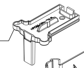 Couvercle interne de la sortie de café Philips EP