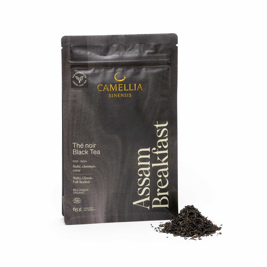 Camellia - Assam Breakfast biologique (sac de 65g)