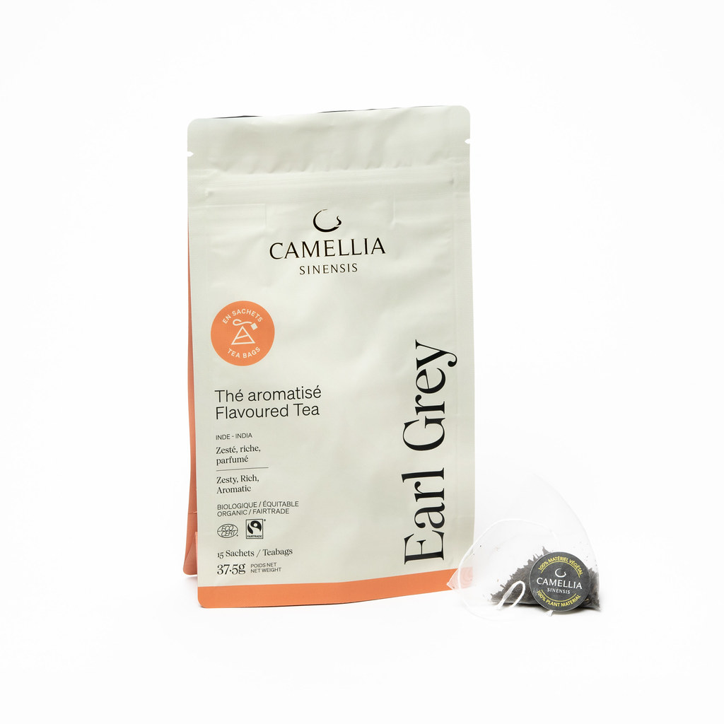 Camellia - Earl Grey biologique (sac de 15 sachets)