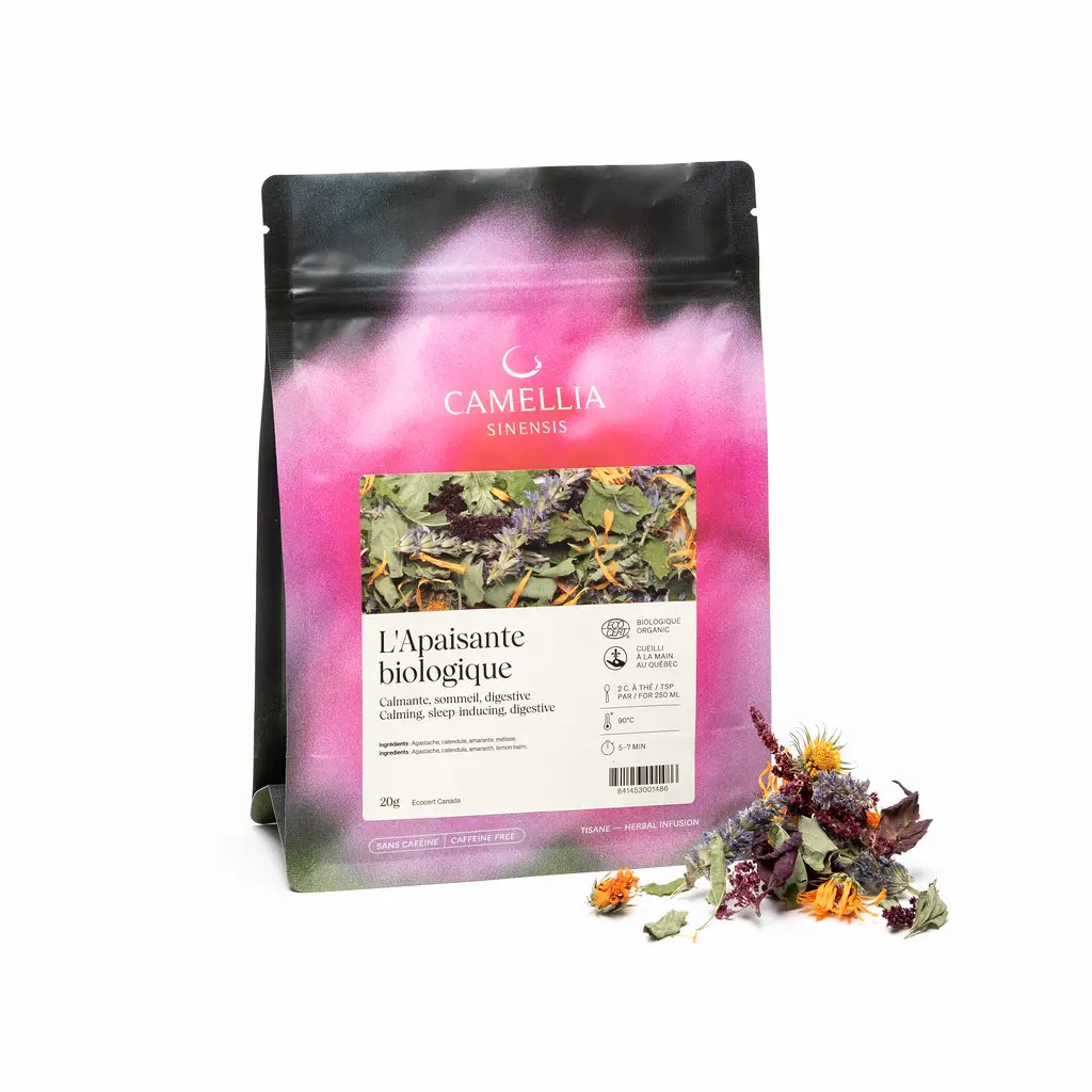 Camellia Sinensis - L'apaisante biologique (sac de 20 gr)