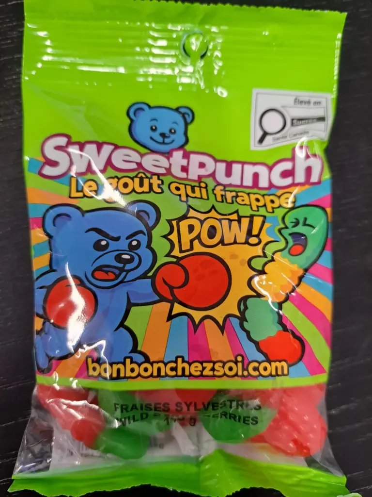Sweetpunch Fraises Sylvestre 110 gr 