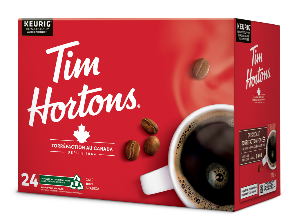 Tim Hortons Torrefaction Foncee 24 unites