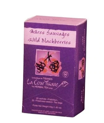 La Courtisane - Tisane aux mures sauvages (20 unités)