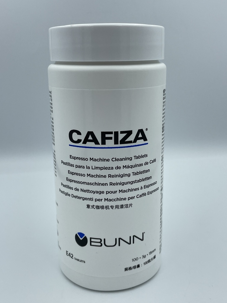 Bunn Caplets Nettoyeur Cafiza 100 x 3g