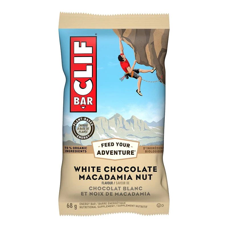 Barre Cliff Choco Blanc Macadam 68g