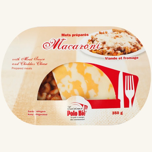 [4810] Macaroni Viande Polo Bic 350g