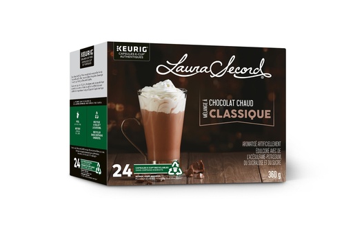 [77-21917UN] Laura Secord Melange Chocolat Chaud 24 unites