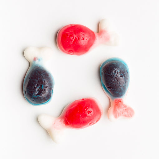 [VR012223UN] Baleines farcies bleu et rose 1kg