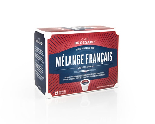 [INV-1427UN] Dosettes 2.0 Brossard Melange Francais 24 Un