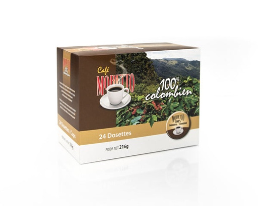 [INV-1451UN] Dosettes 2.0 Brossard Moretto Colombien 24 Un