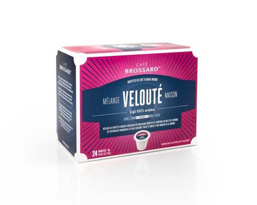 [INV-1420UN] Dosettes 2.0 Brossard Veloute 24 Un