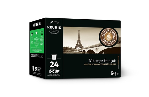 [89-35717UN] Barista Prima Melange Francais Tres Noir 24X13.5G