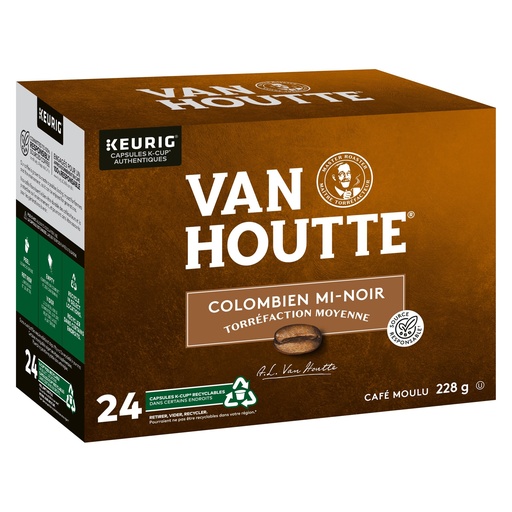 [40-33717UN] Van Houtte Colombien  Mi-Noir 24 unites