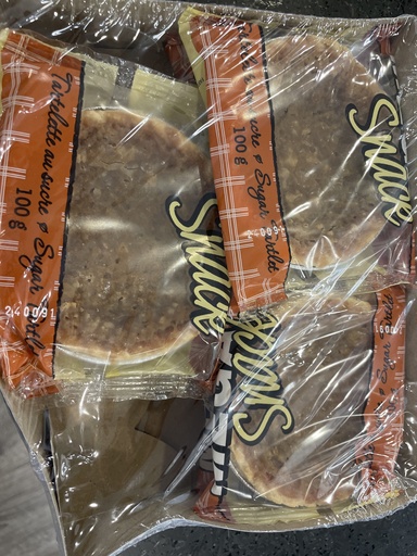 [00301] Tarte Aux Sucre Mega Snack 100g (6Pack)