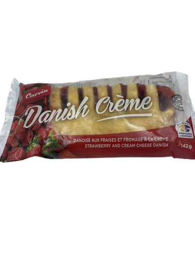 [C09700] Danish Carvin Crème Fraises 142g