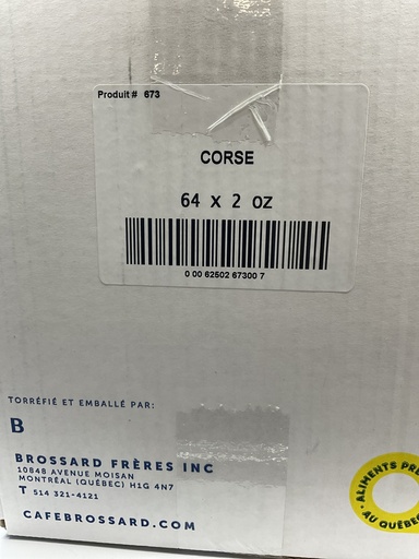 [673] Café Mélange Corsé 64X2oz