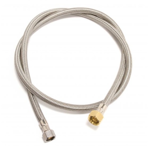 [WW-PRO-H1] Tuyau Renforcé en acier inoxidable 3/8 BSP x 3/8 Compression (55553)