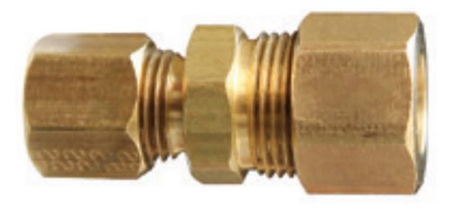 [D62-6] Union 3/8" compression