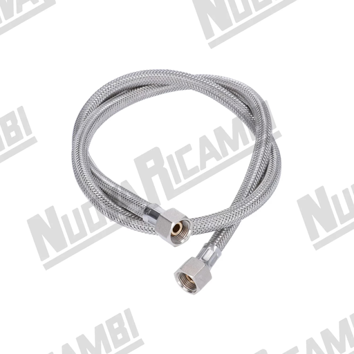 [700196] Stainless Steel Hose 3/8Fc-3/8Fc 100cm