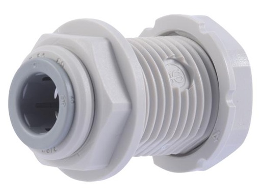 [PI1208S] Bulkhead Union Connector 1/4