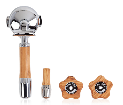 [AC100055-00] ECM Handle Set Rotary Valve, olive wood