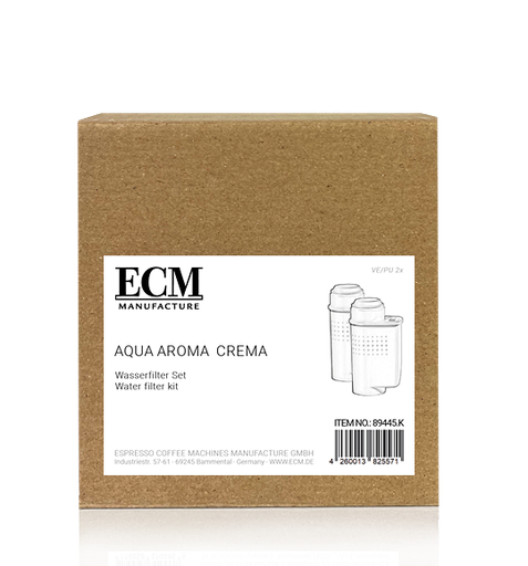 [AC100027-00] ECM Filtre Aqua Aroma Crema, paquet de 2