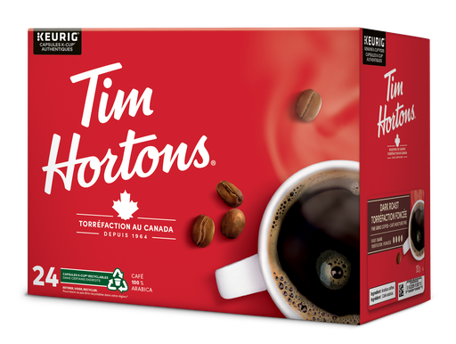 [61-01307UN] Tim Hortons Torrefaction Foncee 24 unites