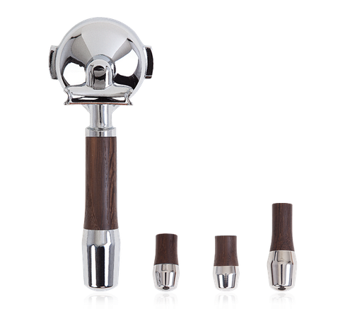 [AC100054-00] Lever valve handle set - smoked oak